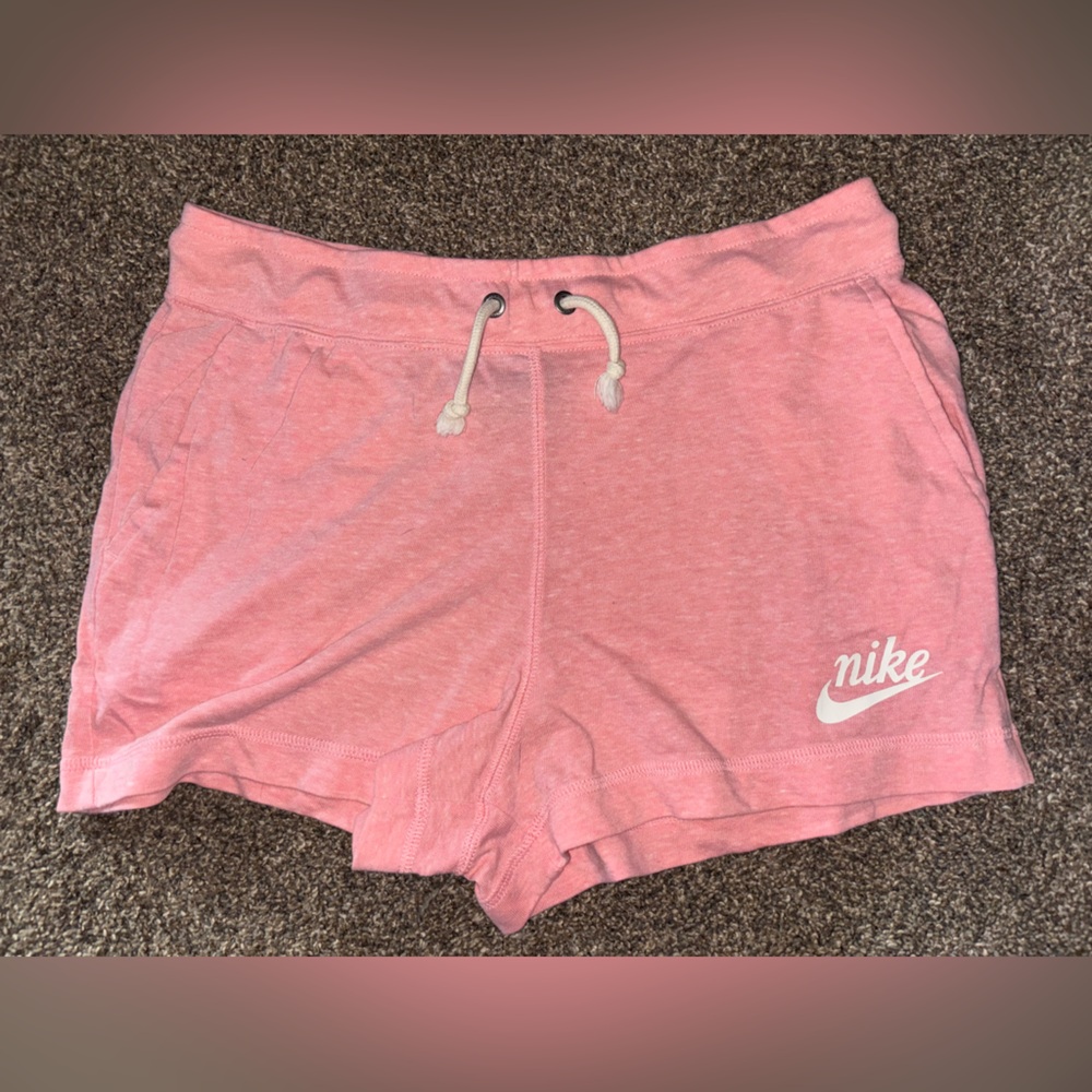 Nike Women's Athletic Shorts in Soft Pink